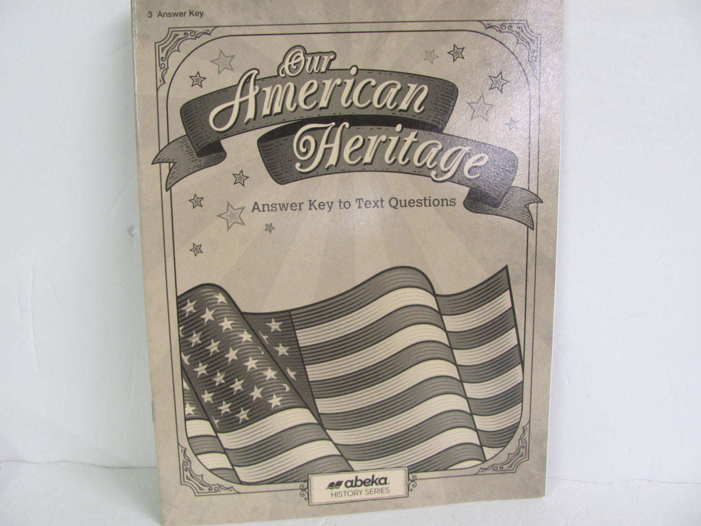 Our American Heritage Abeka Answer Key  Pre-Owned 3rd Grade History Textbooks