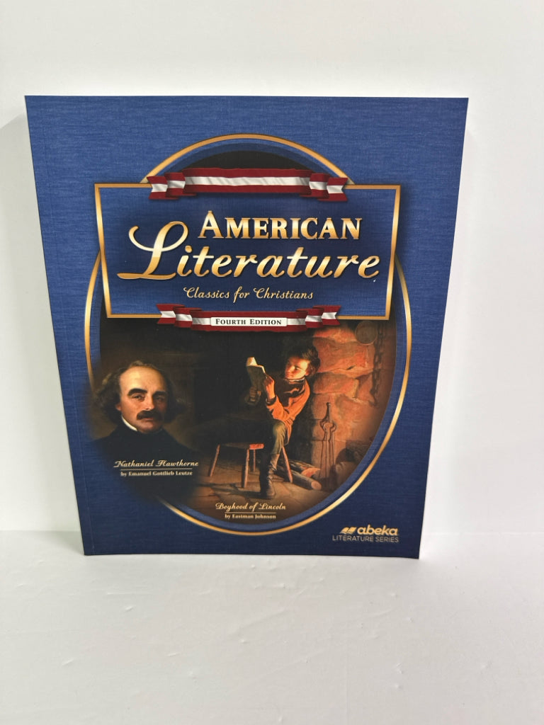 American Literature Abeka Student Book Pre-Owned 11th Grade Language Textbooks