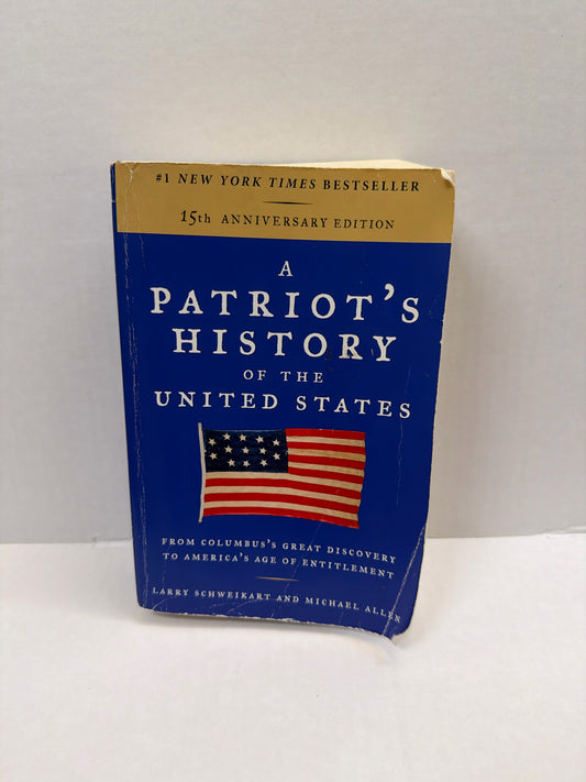 A Patriot's History of the US Sentinel Pre-Owned American History Books