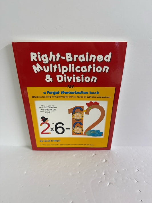 Right-Brained Multiplication & Divi Child 1st Publ Mathematics Textbooks