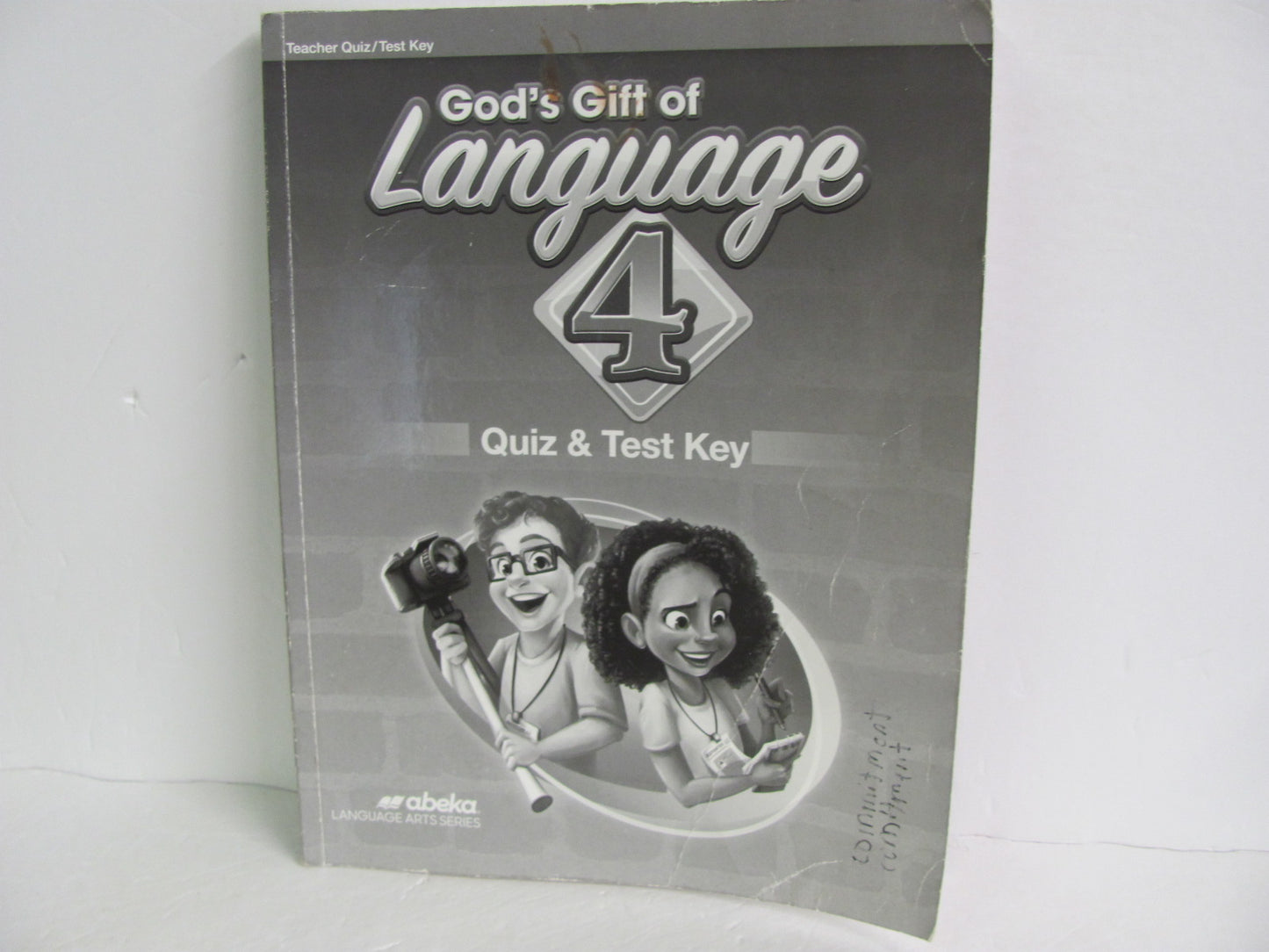 Language 4 Abeka Quiz/Test Key  Pre-Owned 4th Grade Language Textbooks