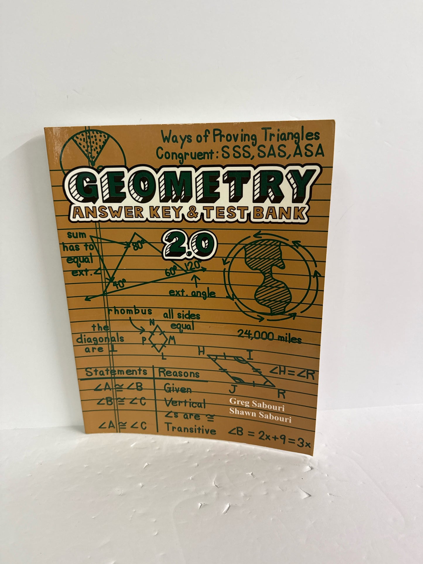 Geometry Teaching Textbooks Answer Key  Pre-Owned Mathematics Textbooks