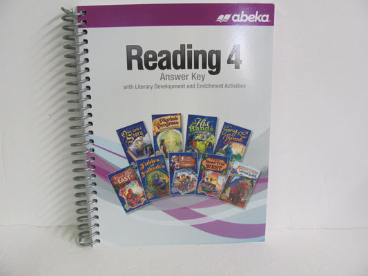Reading 4 Abeka Answer Key  Pre-Owned 4th Grade Reading Textbooks