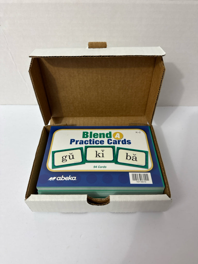 Blend A Practice Abeka Cards Pre-Owned Elementary Language Textbooks