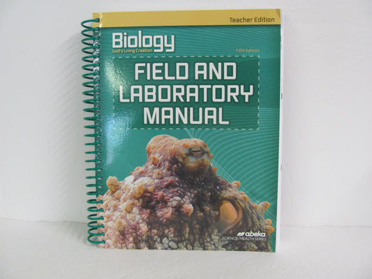 Field and Laboratory Abeka Teacher Edition  Pre-Owned Science Textbooks