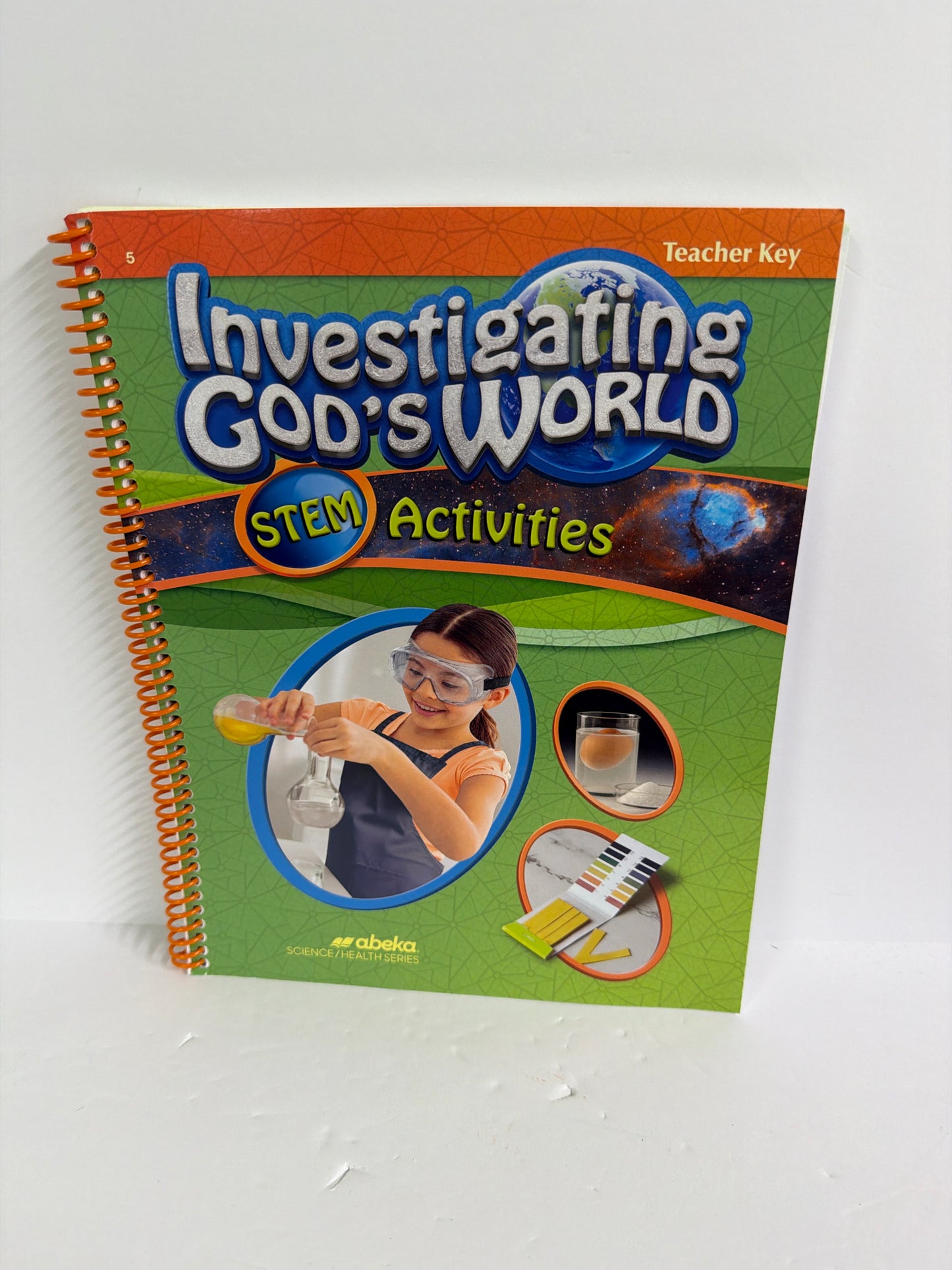 Investigating God's World Abeka Teacher Key  Pre-Owned Science Textbooks