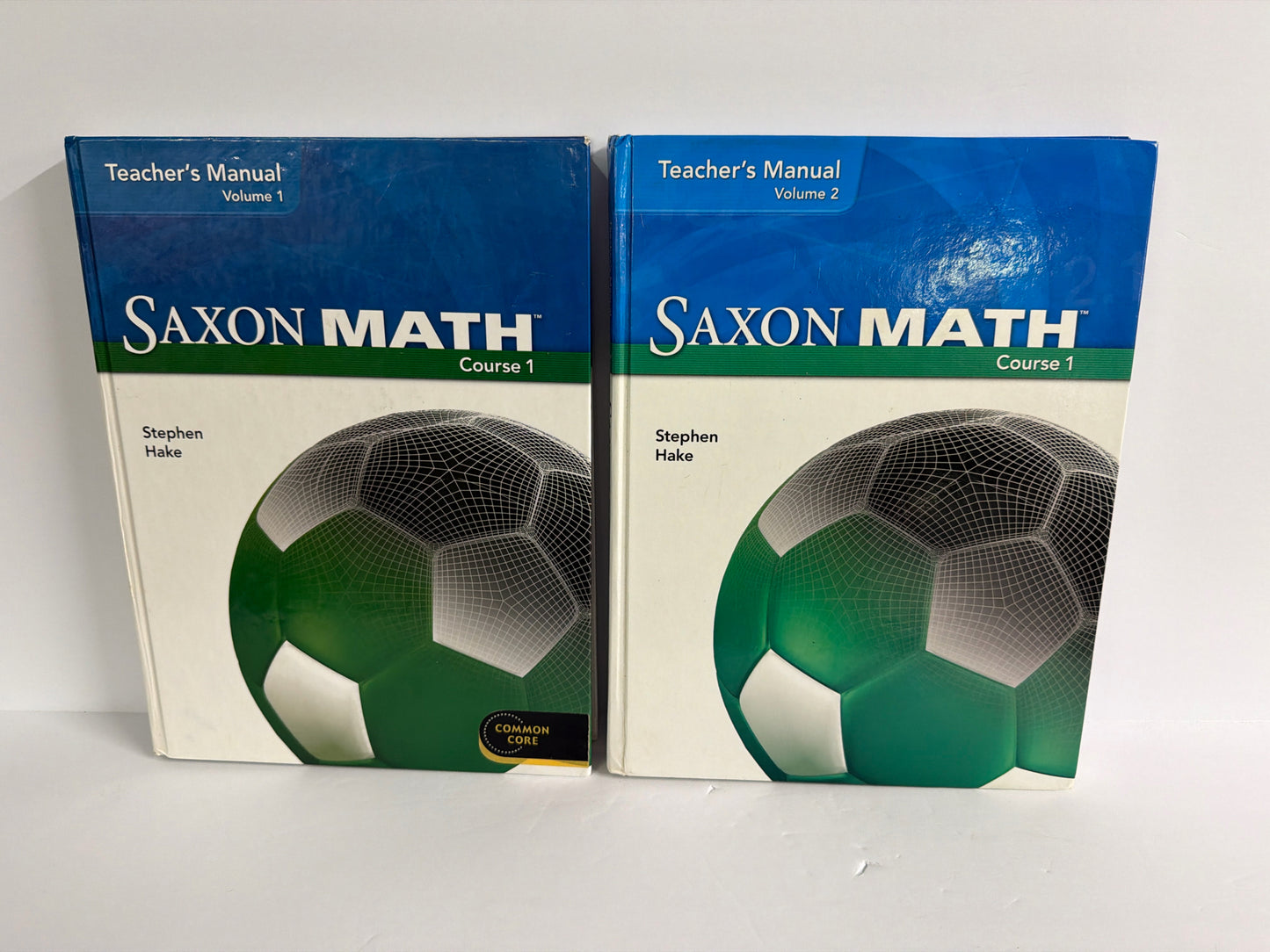 Math Course 1 Saxon Set  Pre-Owned Stephen Hake 6th Grade Mathematics Textbooks