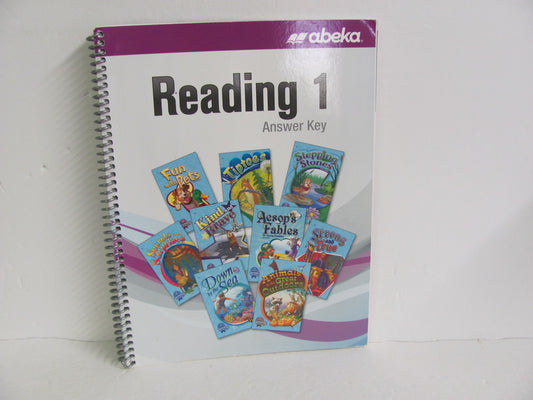 Reading 1 Abeka Answer Key  Pre-Owned 1st Grade Reading Textbooks