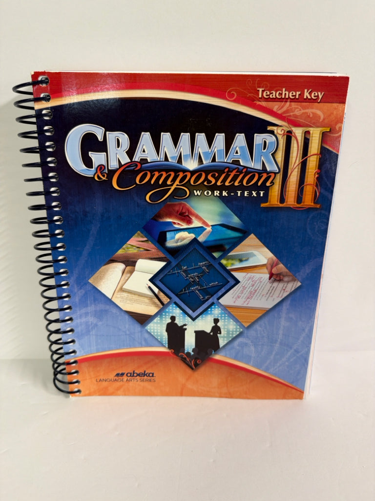 Grammar & Composition III Abeka Teacher Key  Pre-Owned Language Textbooks