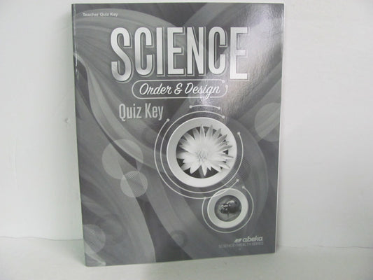 Order & Design Abeka Quiz Key Pre-Owned 7th Grade Science Textbooks