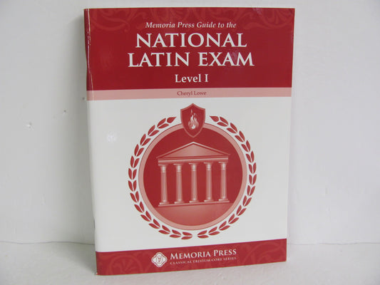 National Latin Exam Level 1 Memoria Press Guide  Pre-Owned Latin Books