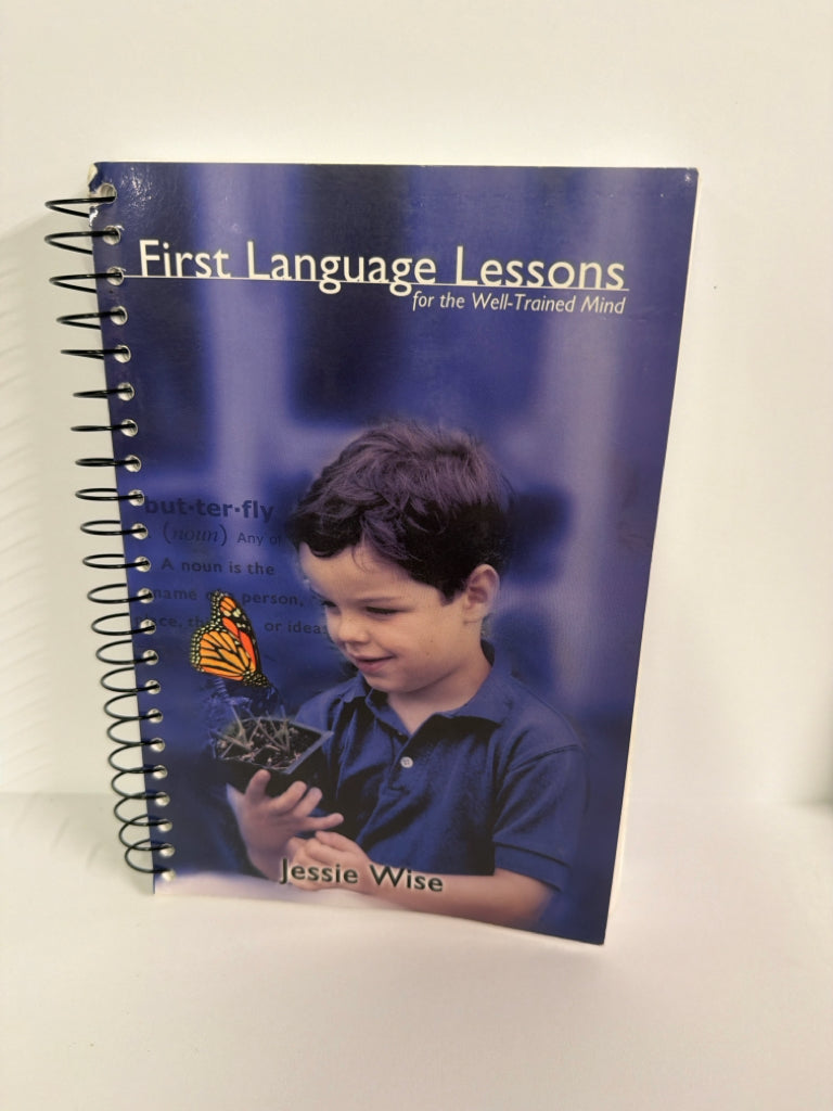 First Language Lessons Well Trained Mind Press Jessie Wise Language Textbooks