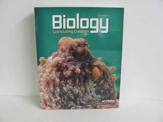 Biology Abeka Student Book Pre-Owned 10th Grade Science Textbooks