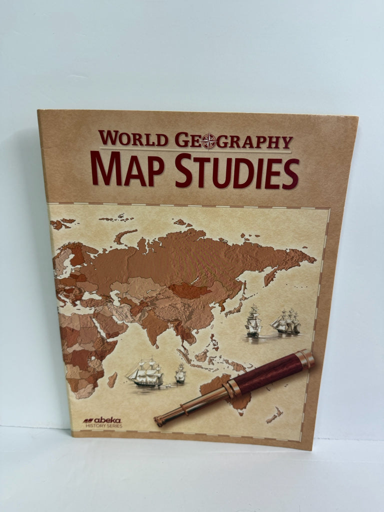 World Geography Abeka Map Studies  Pre-Owned 9th Grade History Textbooks