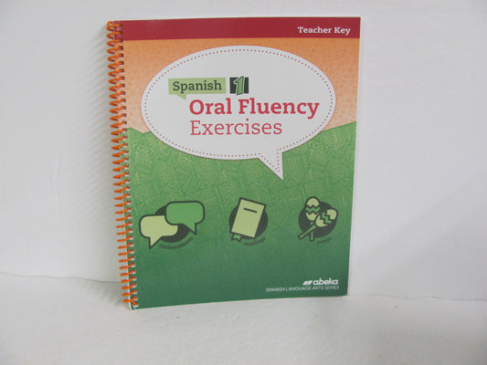 Oral Fluency Exercises Abeka Teacher Key  Pre-Owned High School Spanish Books