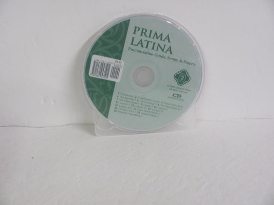 Prima Latina Memoria Press CD-Audio Elementary Latin Books