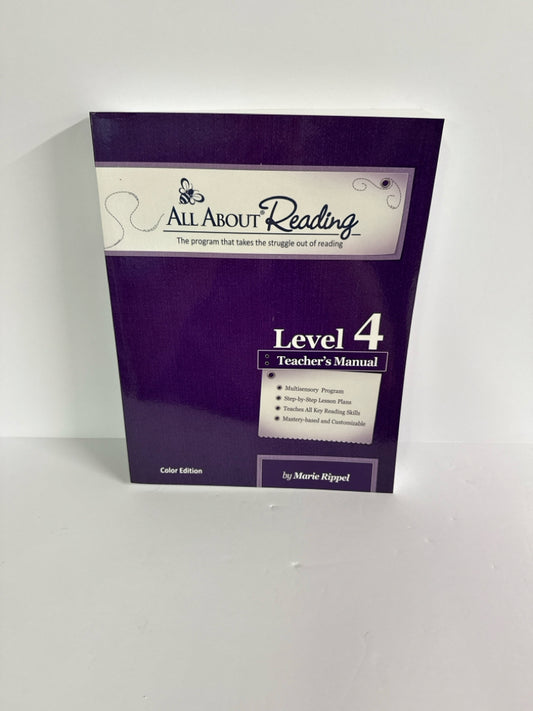All About Reading Level 4 All About Learning Marie Rippel Reading Textbooks