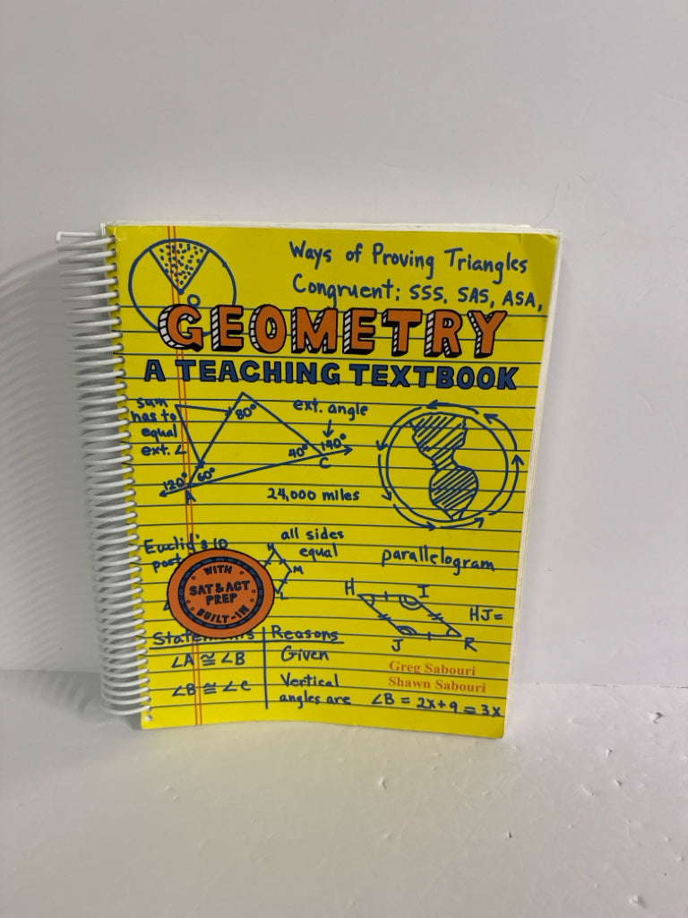 Geometry Teaching Textbooks Student Text  Pre-Owned Mathematics Textbooks