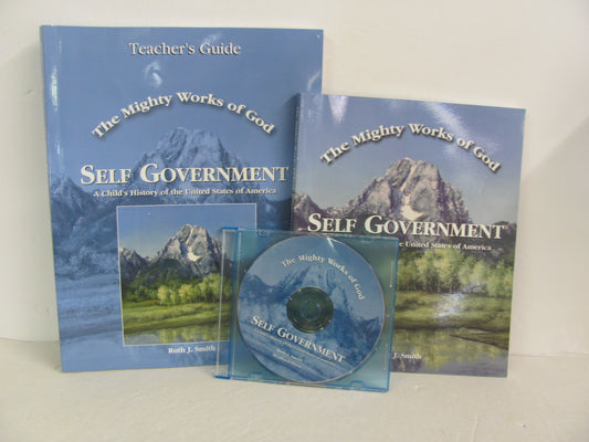 Self Government Bradford Press Set  Pre-Owned Smith Elementary History Textbooks