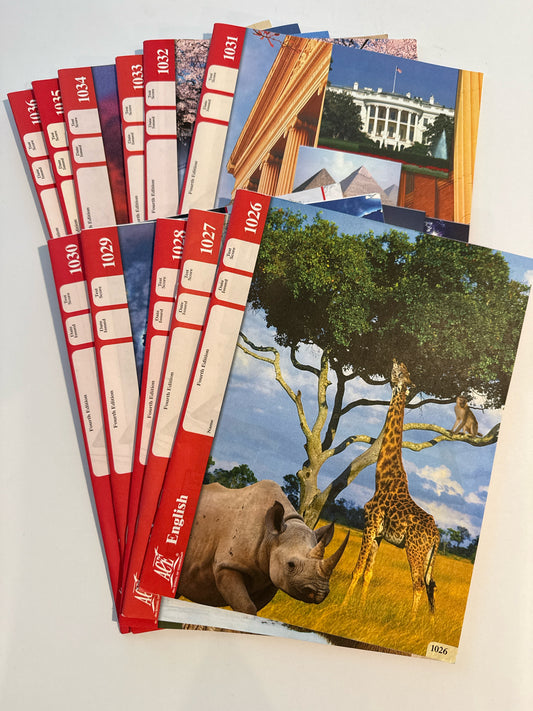 Enlgish ACE Pace  Pre-Owned 3rd Grade Language Textbooks