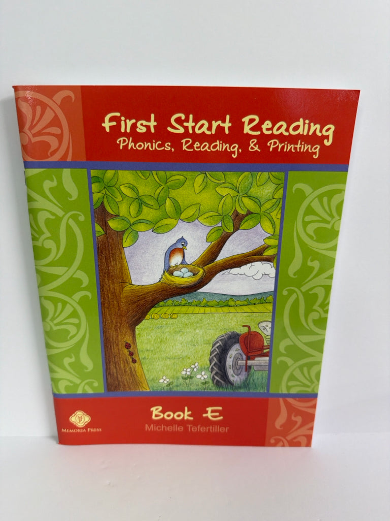 First Start Reading Memoria Press Student Book Pre-Owned Memoria Press
