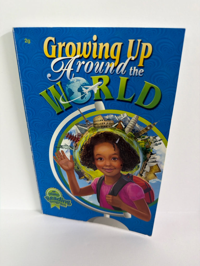 Growing up Around the World Abeka Reader Pre-Owned 2nd Grade Reading Textbooks