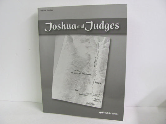 Joshua and Judges Abeka Test Key Pre-Owned 8th Grade Bible Textbooks