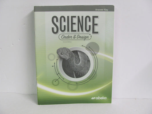 Order & Design Abeka Answer Key  Pre-Owned 7th Grade Science Textbooks