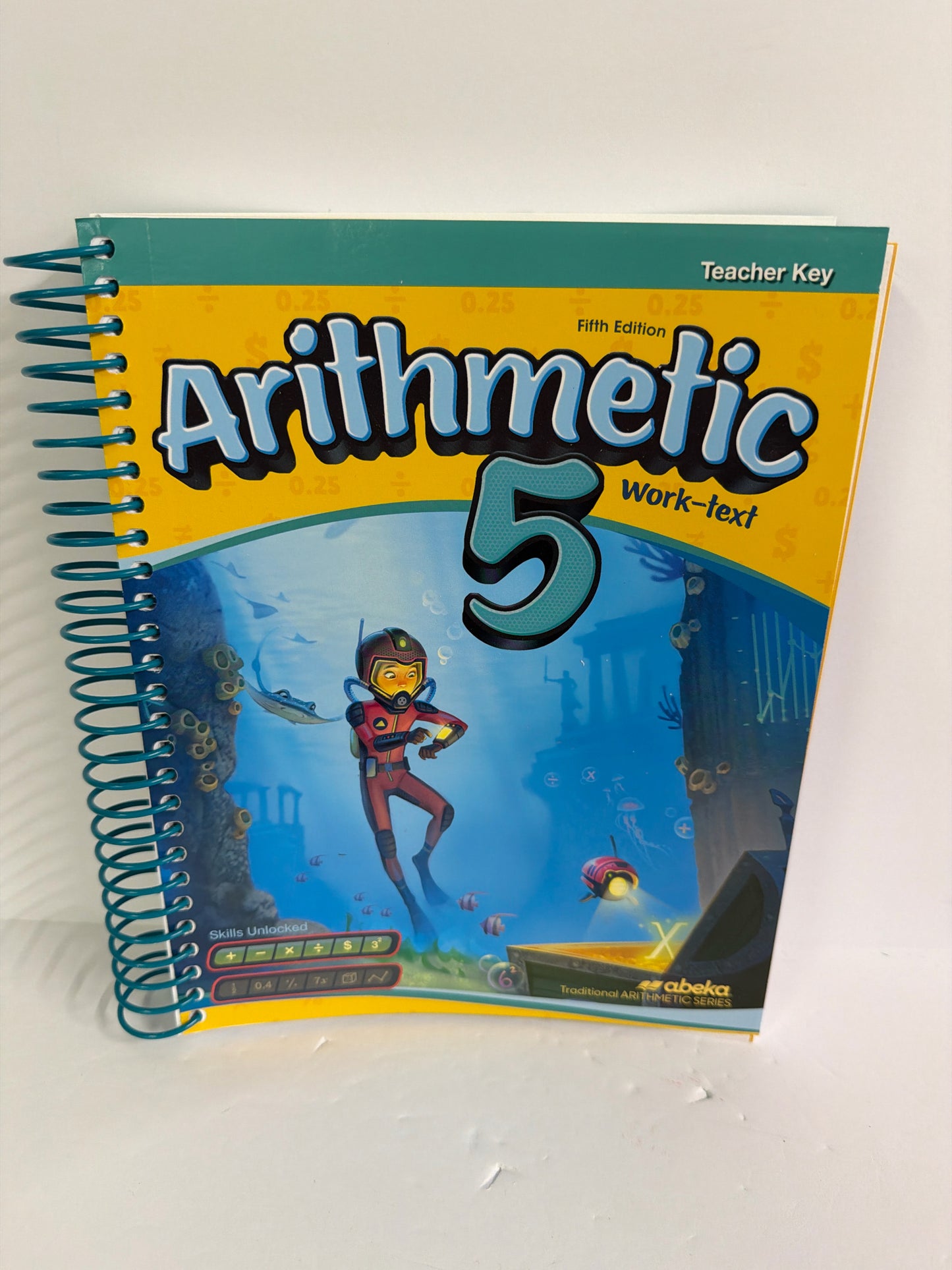 Arithmetic 5 Abeka Teacher Key  Pre-Owned 5th Grade Mathematics Textbooks