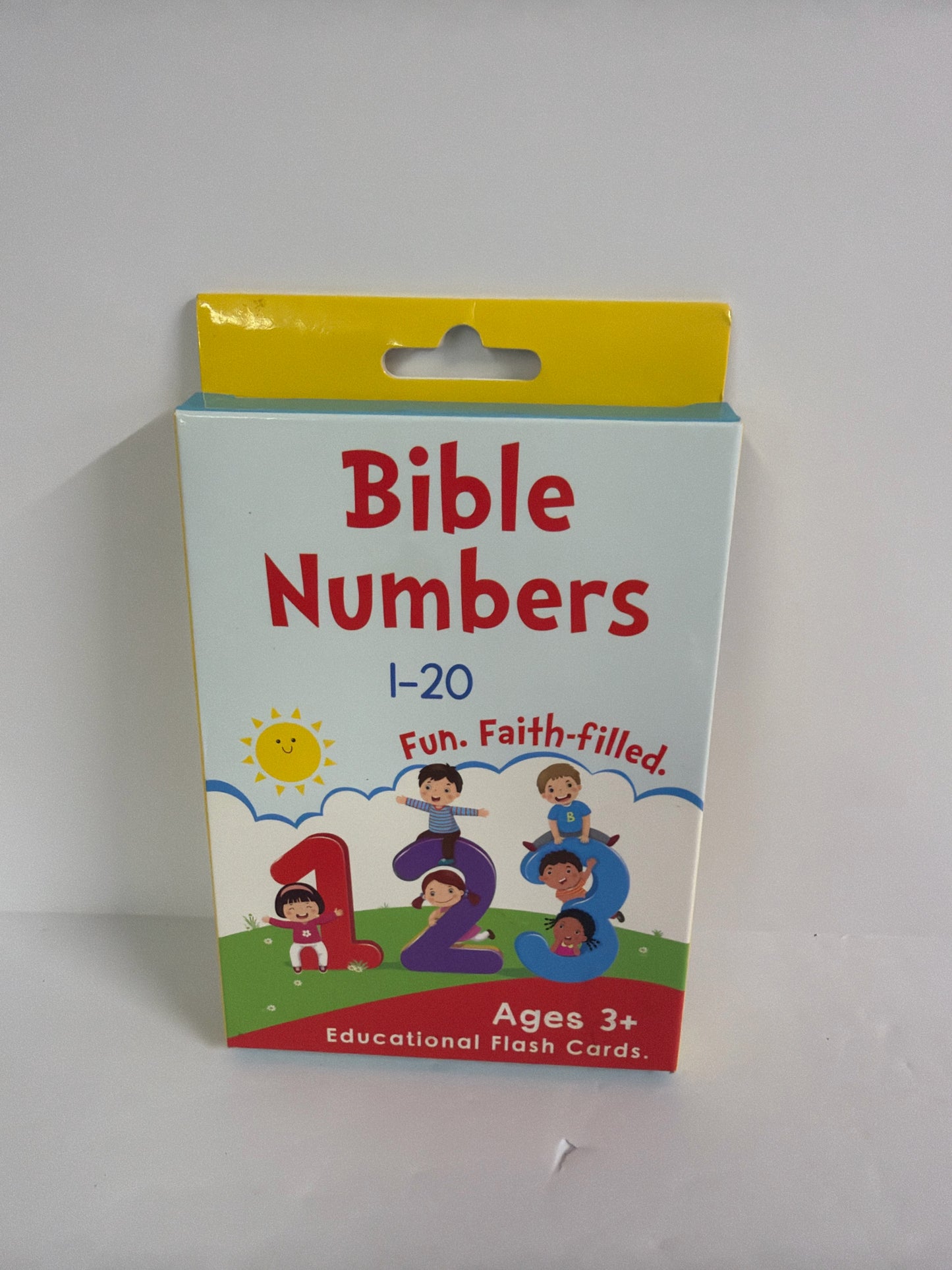Bible Number Christian Art Flashcards Pre-Owned Preschool Math Help Books