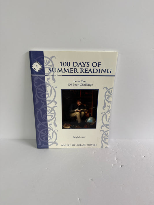 100 Days of Summer Reading Memoria Press Workbook  Pre-Owned Memoria Press