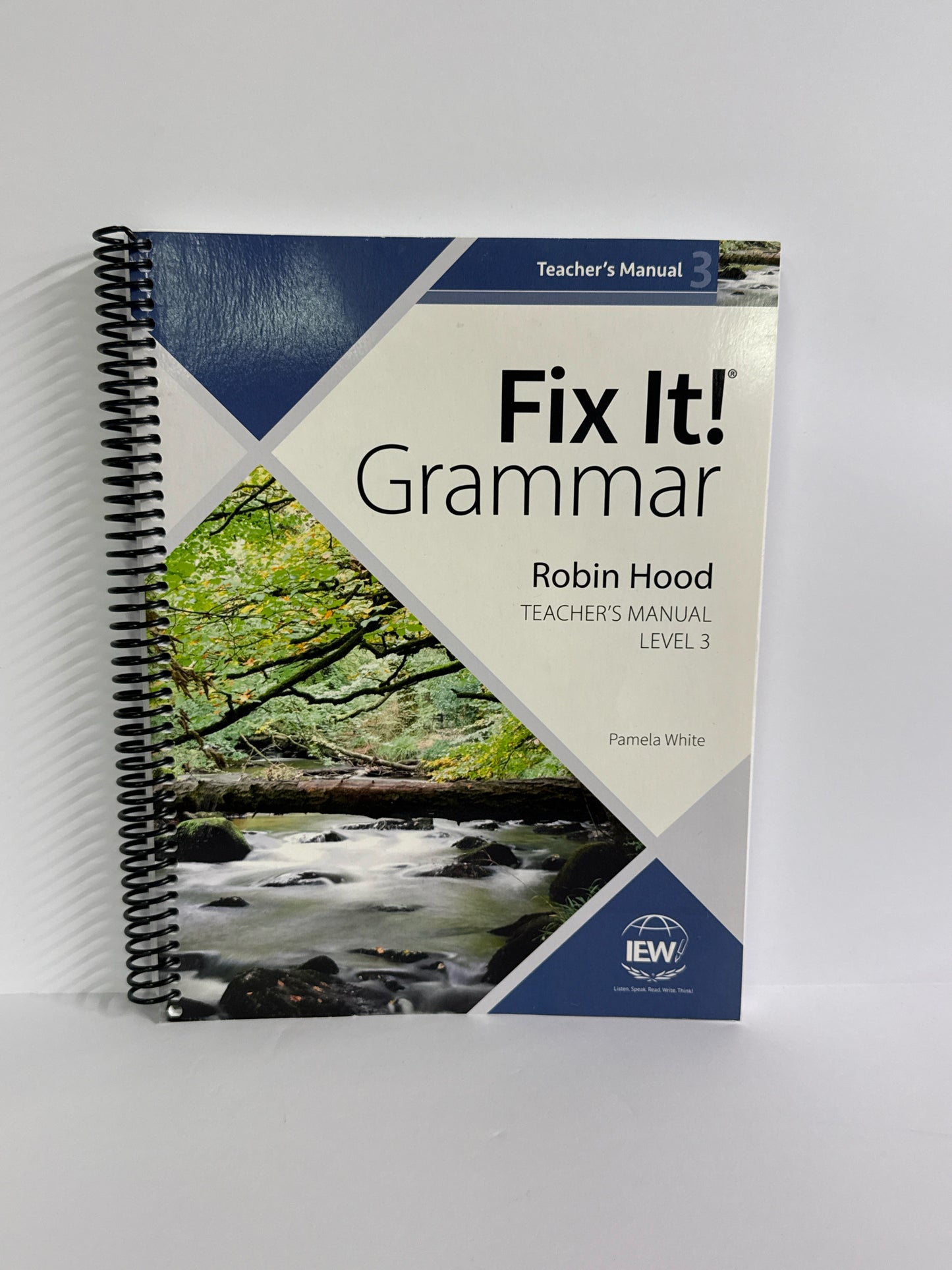 Fix it Grammar-Robin Hood IEW Teacher's Manual Pre-Owned White Fix It Grammar