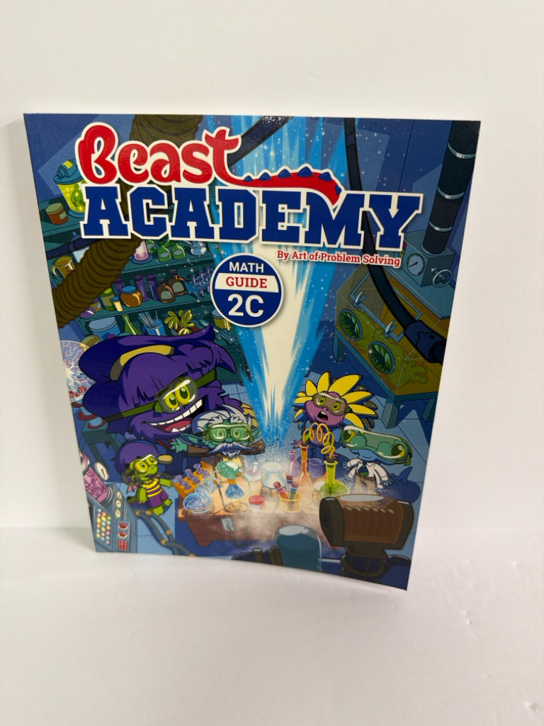 Beast Academy 2C AoPs Inc. Guide  Pre-Owned 2nd Grade Mathematics Textbooks