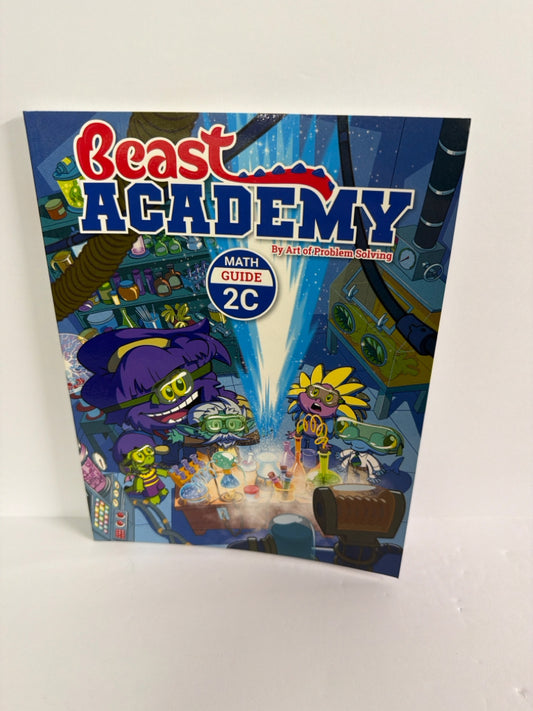 Beast Academy 2C AoPs Inc. Guide  Pre-Owned 2nd Grade Mathematics Textbooks