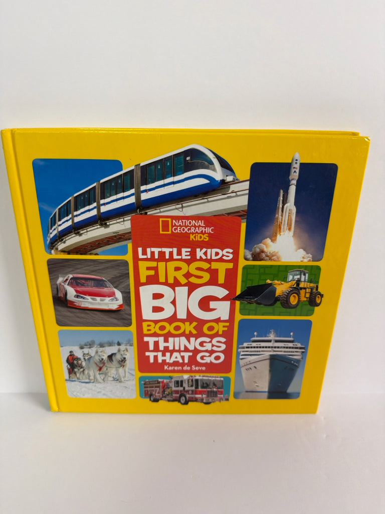 Little Kids First Big Book of Thing Karen de Seve Hardback Books
