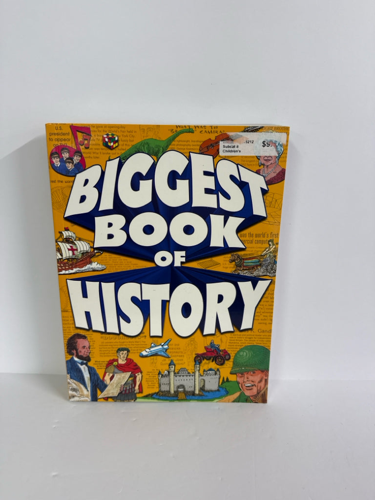 Biggest Book of History Kids Books Pre-Owned Elementary History Textbooks