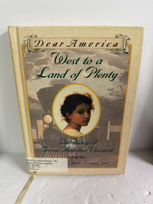 West to a Land of Plenty Scholastic Pre-Owned Jim Murphy Historical Fiction