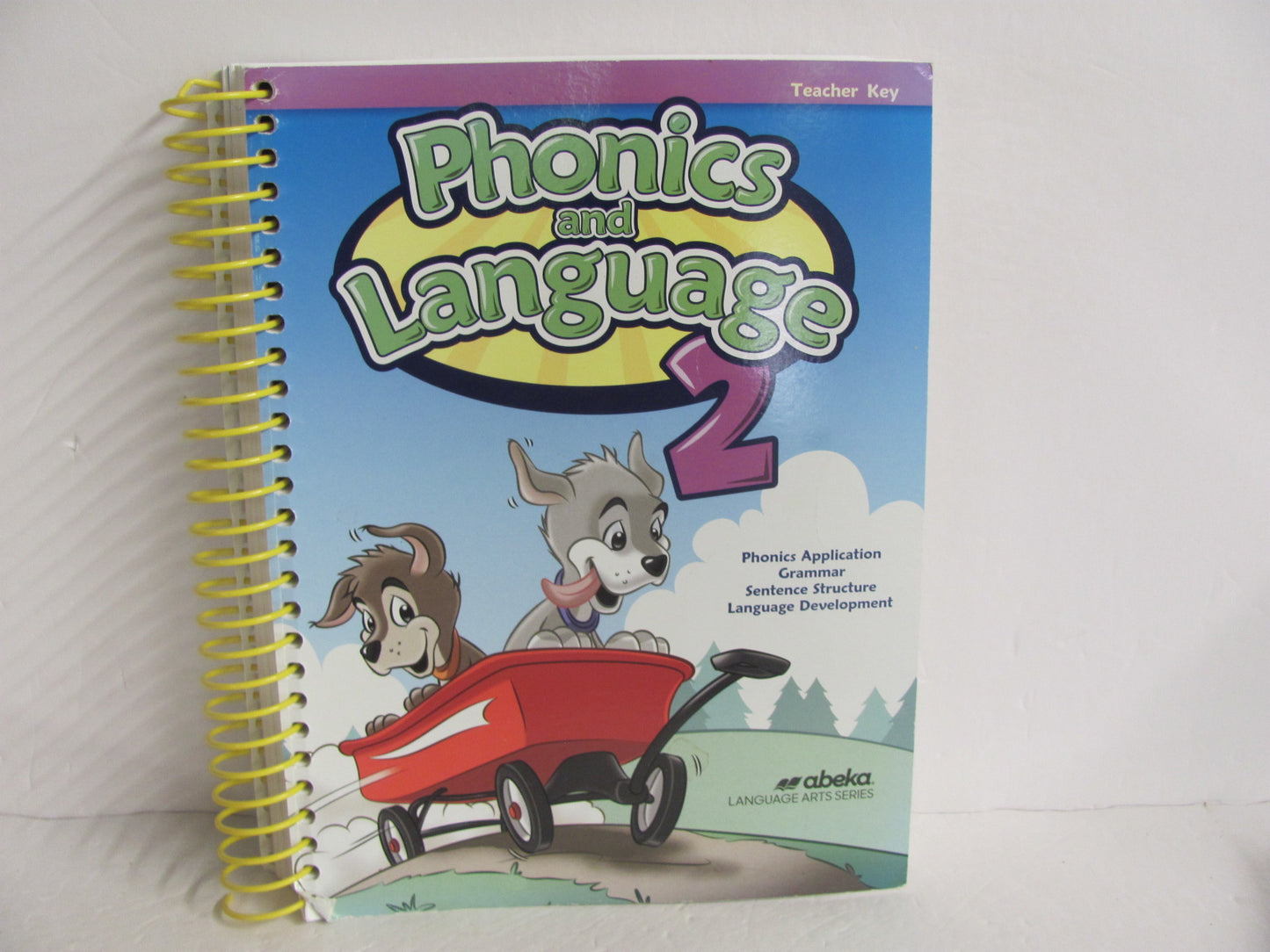 Phonics and Language Abeka Teacher Key  Pre-Owned 2nd Grade Language Textbooks