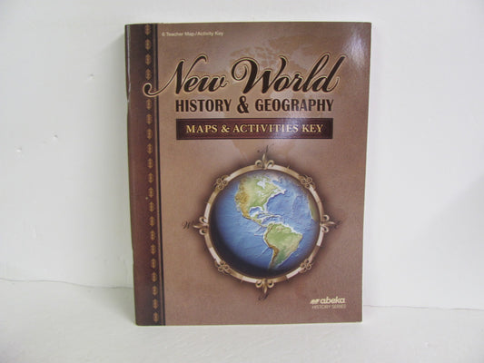 New World History Abeka Activity Key Pre-Owned 6th Grade History Textbooks