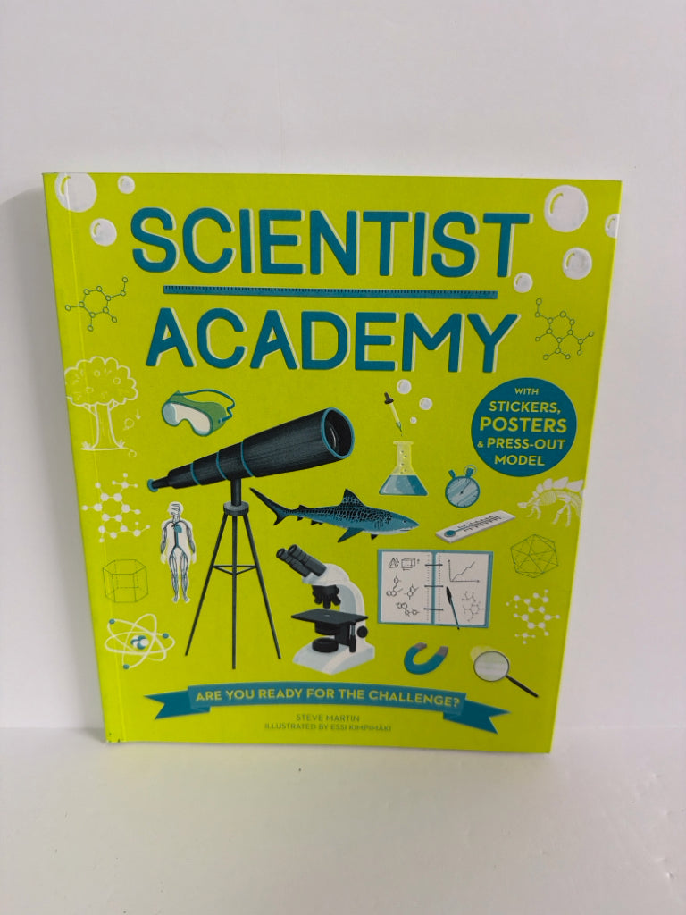 Scientist Academy Kane Miller Pre-Owned Steve Martin Science Textbooks