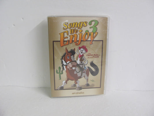 Songs We Enjoy 3 Abeka Audio CDs Pre-Owned 3rd Grade Music Education Books