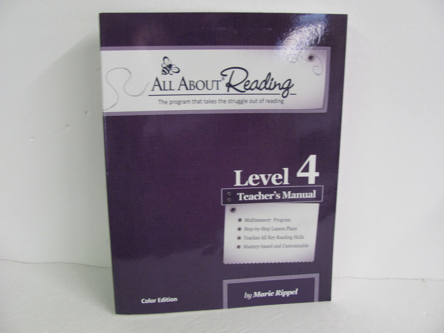 All About Reading Teacher Manual  Pre-Owned Rippel 4th Grade Reading Textbooks
