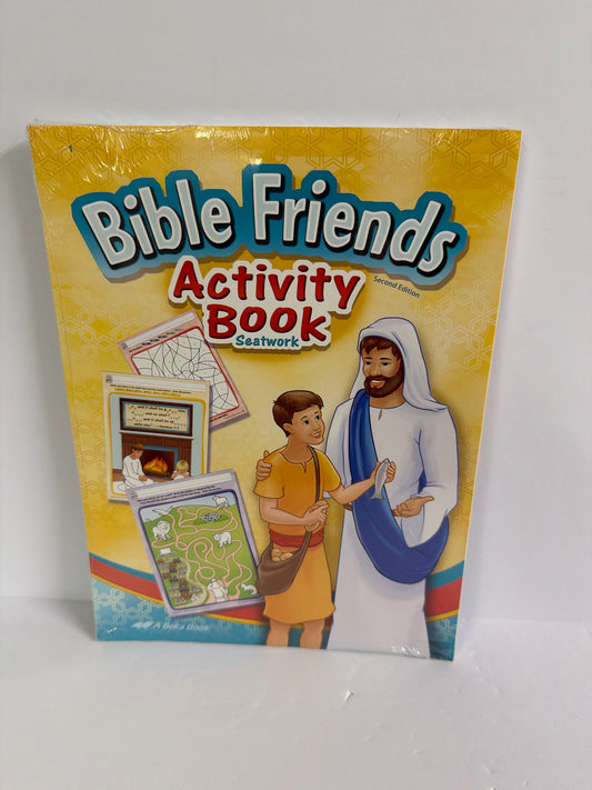 Bible Friends Abeka Activity Book  Pre-Owned 1st Grade Bible Textbooks
