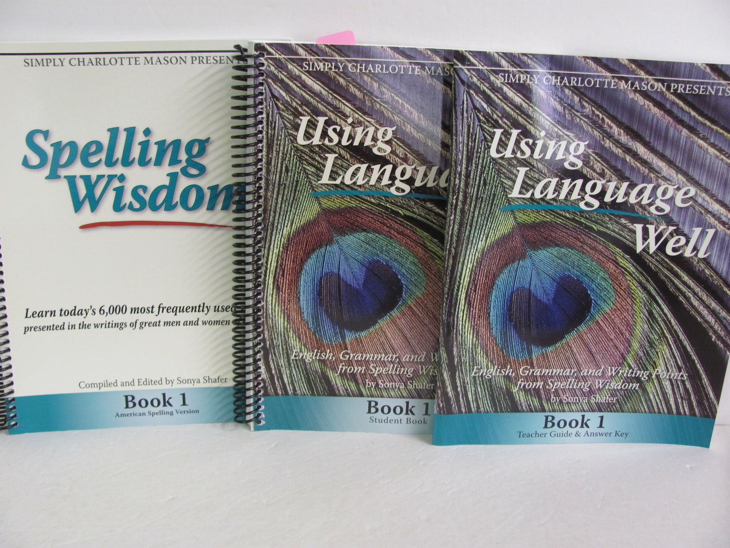 Using Language Well Simply Charlotte Mason Set  Pre-Owned Language Textbooks