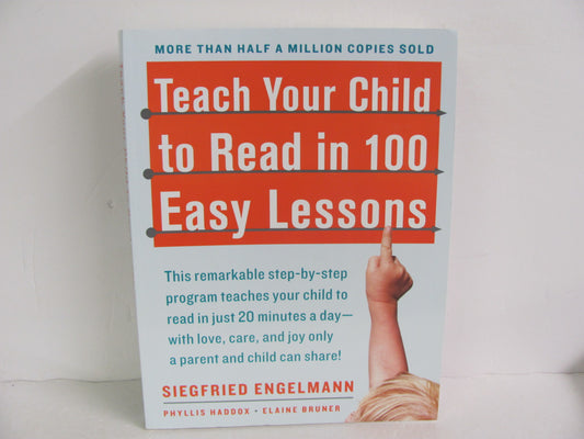 Teach Your Child to Read in 100 Eas Touchstone Pre-Owned Reading Textbooks