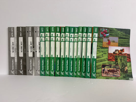 Social Studies ACE Set  Pre-Owned 6th Grade History Textbooks