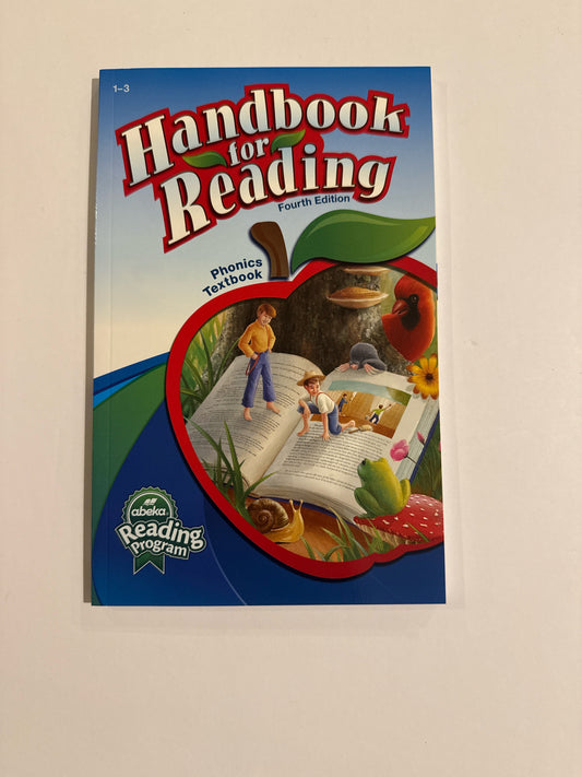Handbook for Reading Abeka Reader  Pre-Owned 1st Grade Reading Textbooks