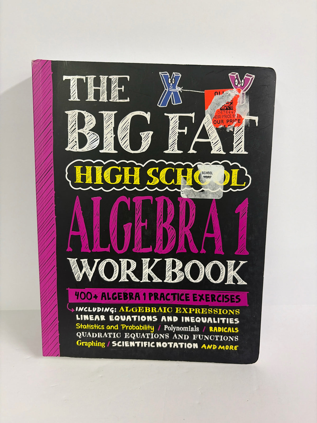 The Big Fat High School Algebra 1 Workman Pre-Owned Mathematics Textbooks