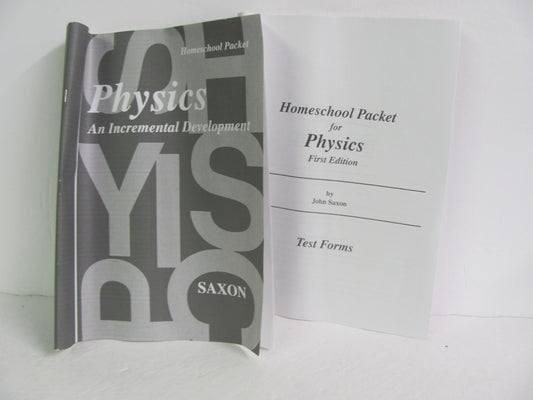 Physics Saxon Answer Key/Tests  Pre-Owned High School Mathematics Textbooks