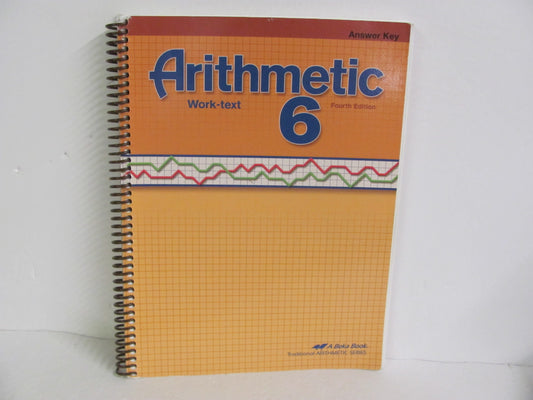 Arithmetic 6 Abeka Answer Key  Pre-Owned 6th Grade Mathematics Textbooks